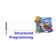 ????????????????????????????? Structured Programming