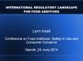 INTERNATIONAL%20REGULATORY%20LANDSCAPE%20FOR%20FOOD%20ADDITIVES PowerPoint PPT Presentation