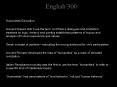 English 300 PowerPoint PPT Presentation