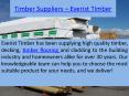 Builder supplies, timber fencing supplies PowerPoint PPT Presentation