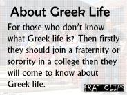 About Greek Life