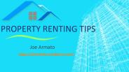 Joe Armato - Things to know while Renting Property