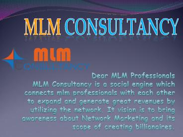 MLM Softwares in India