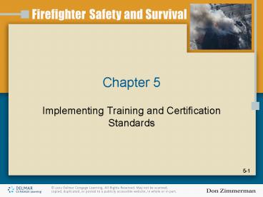 Implementing Training and Certification Standards