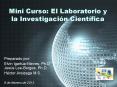 Mini Curso: El Laboratorio y la Investigaci PowerPoint PPT Presentation