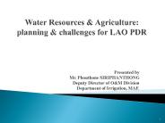 Water Resources