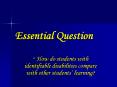 Essential Question PowerPoint PPT Presentation