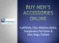 Buy Branded Men Accessories Online India