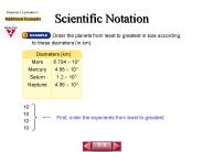 Scientific Notation