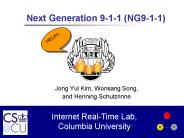 Next Generation 9-1-1 (NG9-1-1)