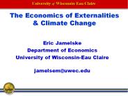The Economics of Externalities