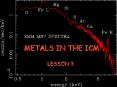 METALS IN THE ICM PowerPoint PPT Presentation