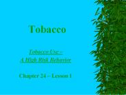 Tobacco