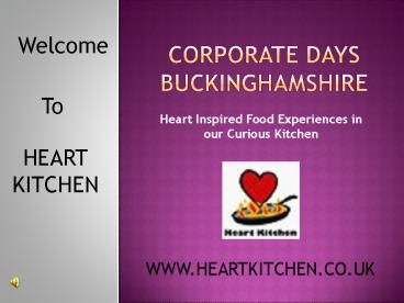 Corporate Days Buckinghamshire