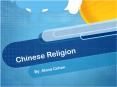 Chinese Religion PowerPoint PPT Presentation