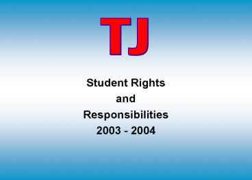 Student Rights