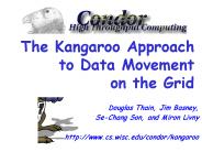 The Kangaroo Approach to Data Movement on the Grid