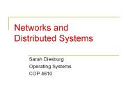 Networks and Distributed Systems