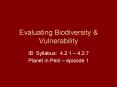 Evaluating Biodiversity PowerPoint PPT Presentation