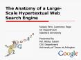 The Anatomy of a Large-Scale Hypertextual Web Search Engine PowerPoint PPT Presentation