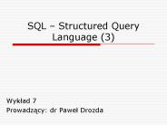 SQL 
