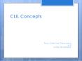CLIL Concepts PowerPoint PPT Presentation