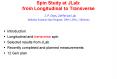 Spin Study at JLab: from Longitudinal to Transverse PowerPoint PPT Presentation