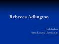 Rebecca Adlington PowerPoint PPT Presentation