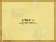 Recovery and Rebirth: