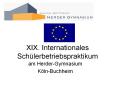 XIX. Internationales Sch PowerPoint PPT Presentation