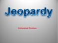 POWERPOINT JEOPARDY PowerPoint PPT Presentation