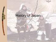 History of Japan