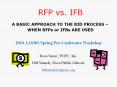 RFP vs. IFB PowerPoint PPT Presentation