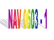 NAV 0603 - 1
