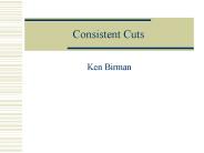 Consistent Cuts