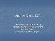 Andrew Diehl, EIT