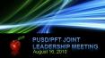 PUSD/PFT Joint Leadership Meeting PowerPoint PPT Presentation