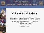 Collaborate PASadena