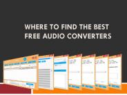 Where to Find the Best Free Audio Converters