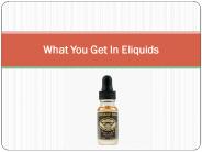 What You Get In Eliquids