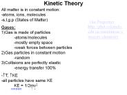 Kinetic Theory