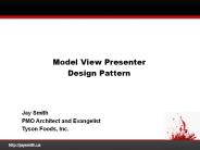 Model View Presenter Design Pattern