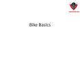 Bike Basics PowerPoint PPT Presentation