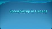 Russ Weninger answers Canada Sponsorhip Questions