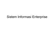 Sistem Informasi Enterprise