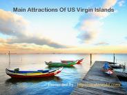 Main Attractions Of US Virgin Islands