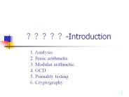 1. Analysis