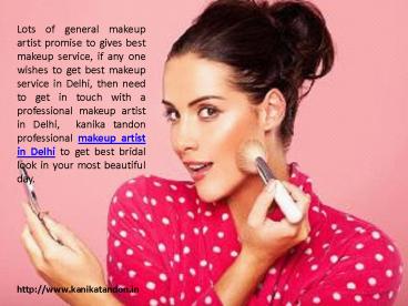 Kanina Tandon Stunning Wedding Makeup Artist in Delhi NCR