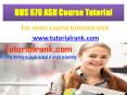 BUS 670 ASH Course Tutorial/TutorialRank PowerPoint PPT Presentation