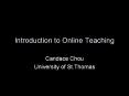 Introduction to Online Teaching PowerPoint PPT Presentation